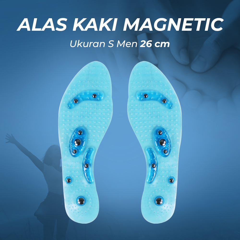 Sunvo Insole Sepatu Alas Kaki Orthopedic Magnetic Silicone Gel Pad - Sn18