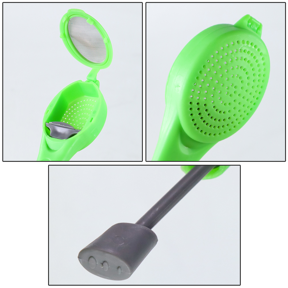 Filter Saringan Infuser Teh Built-in Plunger - 16066
