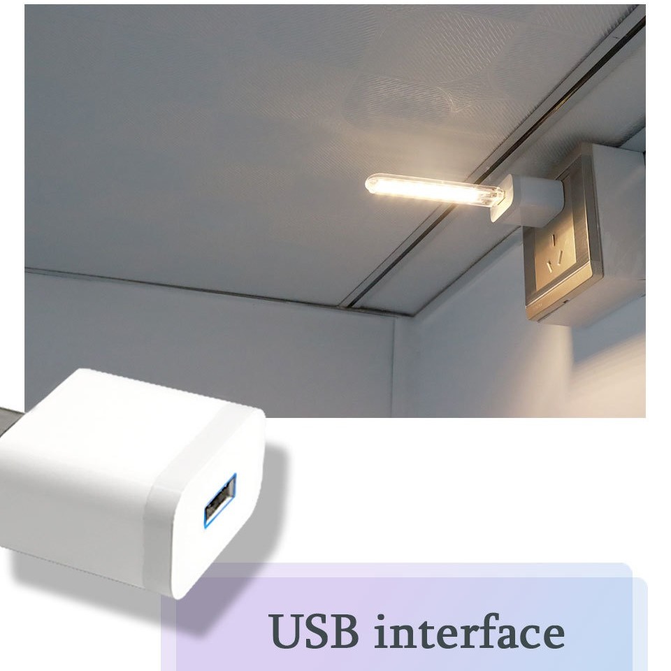 MeeToo Lampu Baca Mini LED USB Portable 5V 12W - SMD 5730