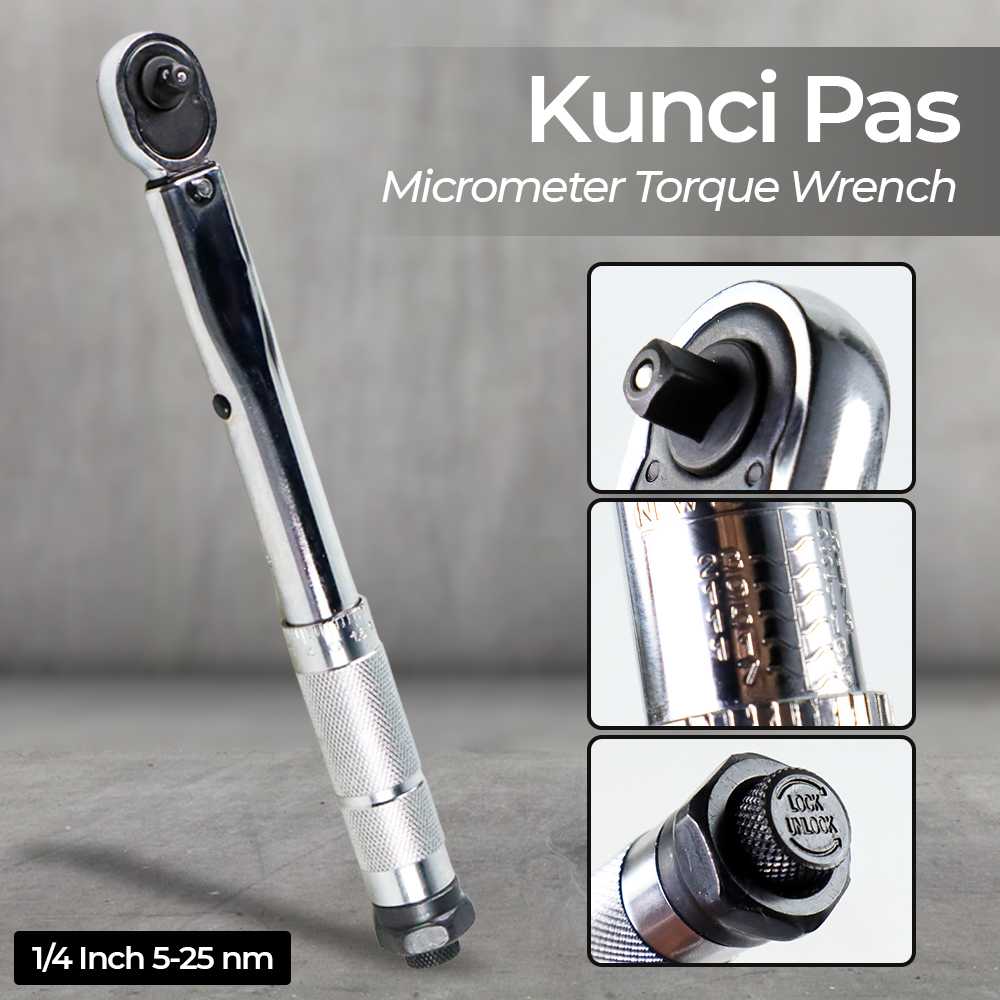 Jual PEGASI Kunci Pas Micrometer Torque Wrench TwoWay Spanner
