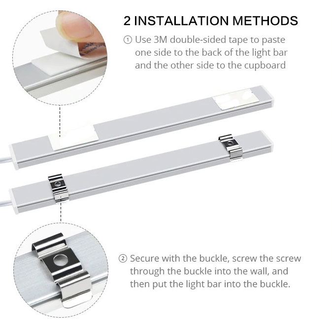 AIMENGTE Lampu Tempel LED Sensor Infrared SMD 2835 5V - D2835