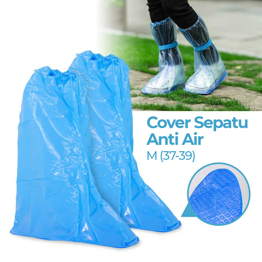 SAFEBET Jas Hujan Sepatu Anti Air Shoes Cover PVC Non Slip - YXT01