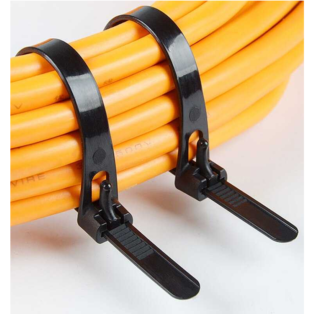 TaffGUARD Kabel Ties Zip Cable Organizer Reusable 8x150mm 100 PCS - Z815