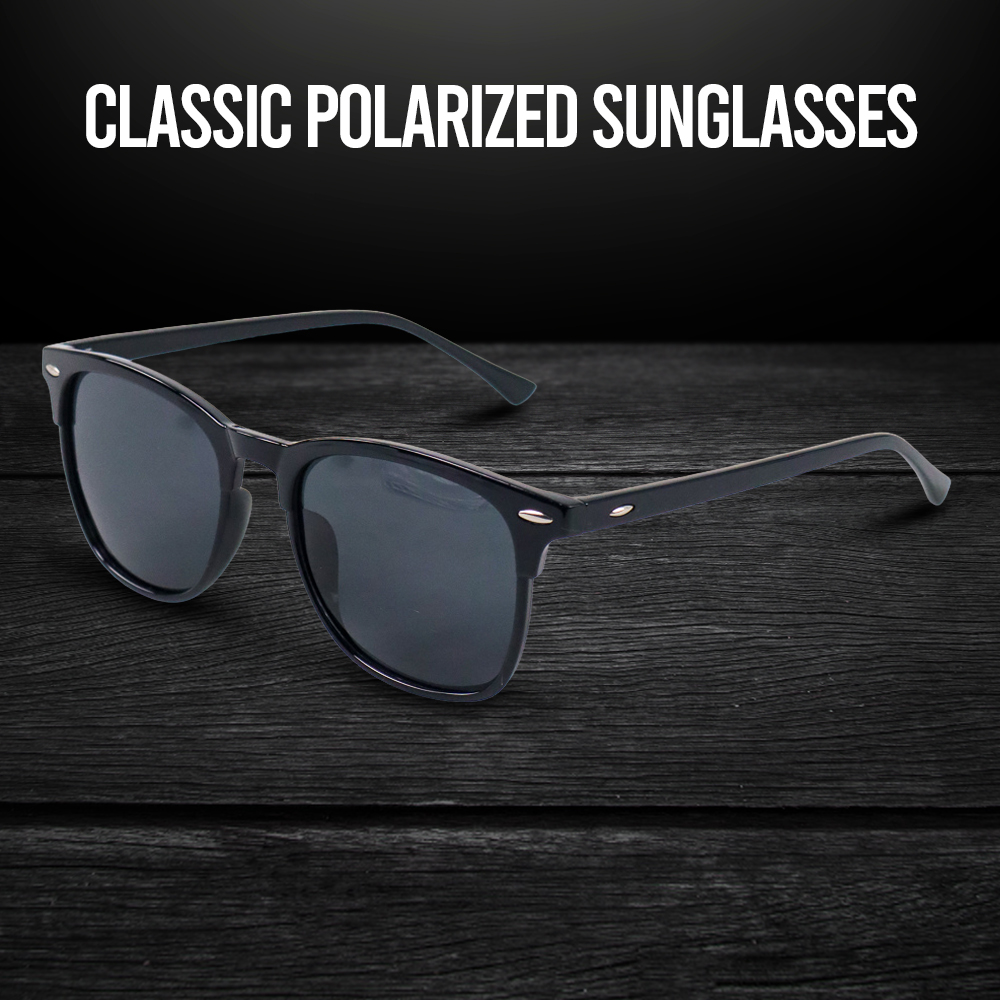 MERRYS Kacamata Frame Classic Polarized Sunglasses UV400 - 3323