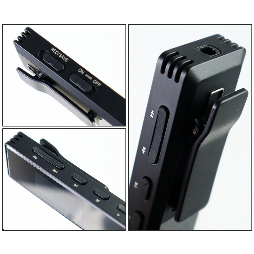 MROBO Perekam Suara Audio Digital Voice Recorder 1536K 16GB - A10