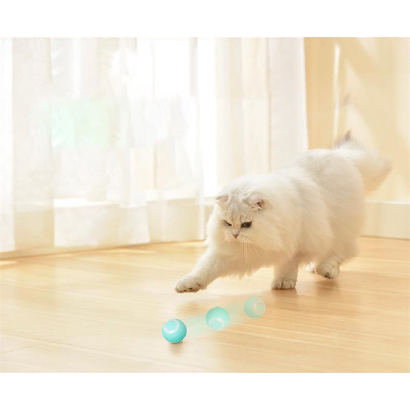 Pet Gravity Mainan Interaktif Kucing Bola Gulir Otomatis - PG-CT042
