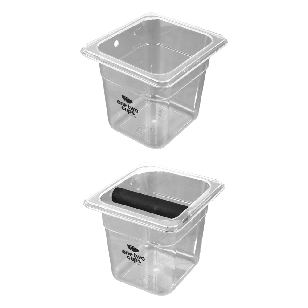One Two Cups Wadah Ampas Kopi Espresso Knock Box Container - Fen175