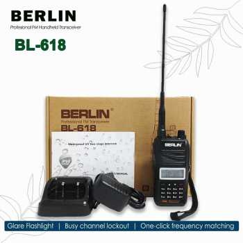 Berlin BL-618 Walkie Talkie HT FM Transceiver IP68 Waterproof