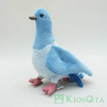 boneka burung dara merpati pigeon biru polos medium AP 08