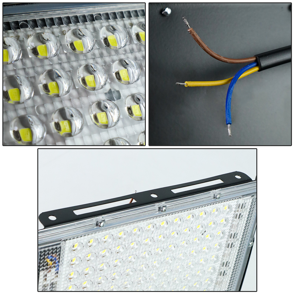 TaffLED Lampu LED Floodlight Hidroponik Cool White 6500K 100W 2 PCS - PR65