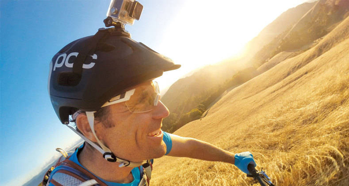 Helmet Strap Mount Helmet Action Cam for Mi Yi GoPro - GP04