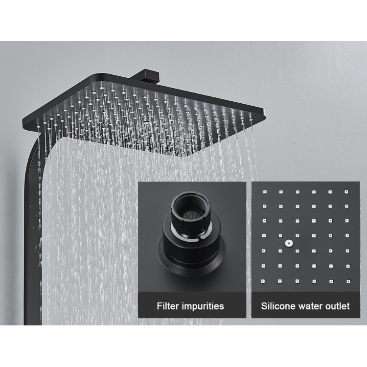 FAUCET Set Shower Mandi 3 Way Hand Spray Hot and Cold 3 Button - 3HC