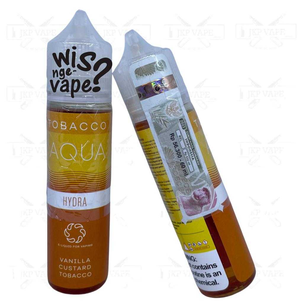 Salt Nicotine Aqua Salts Tobacco Hydra 30ml Nic Salt Vape Juice Hydra  (gold) By Aqua Tobacco Salt E-liquid 30ml X