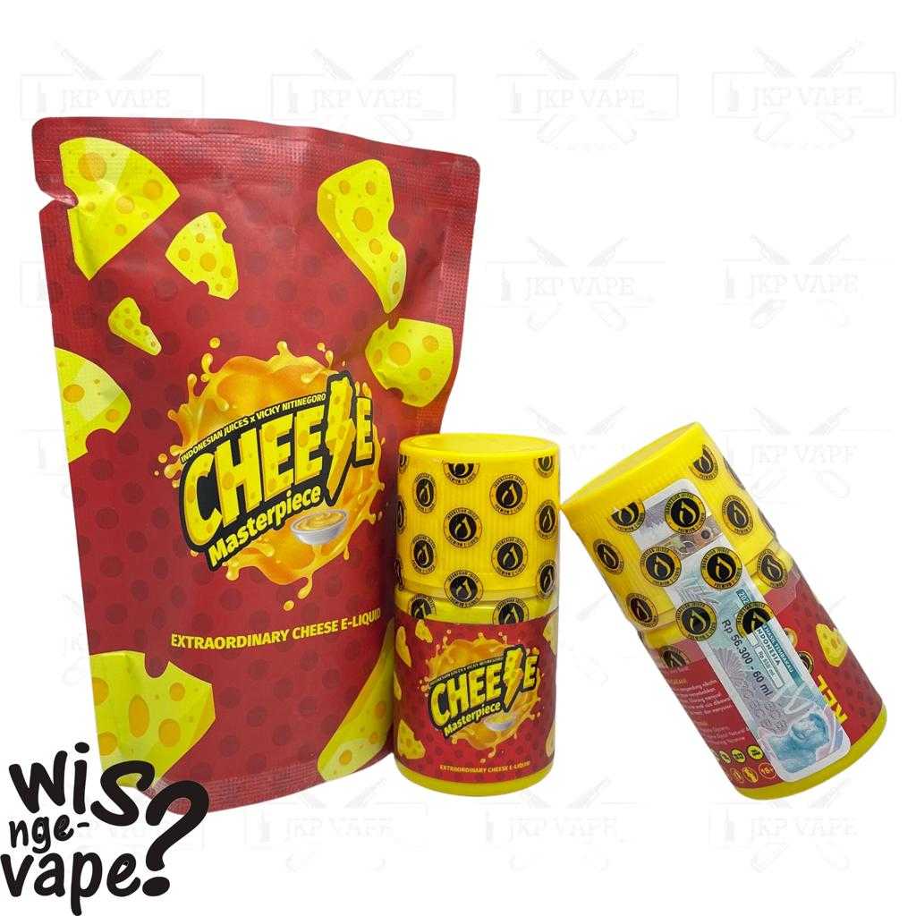 Jual Cheeze Masterpiece 60ml Liquid Vape Cheese Master by