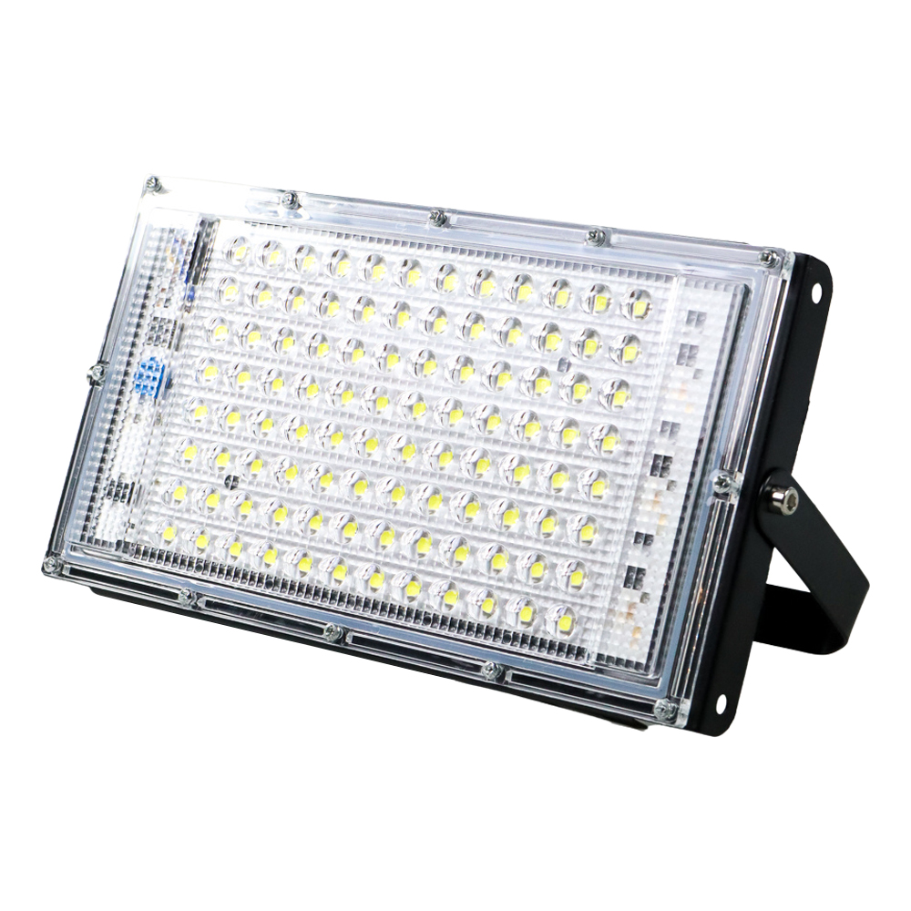 TaffLED Lampu LED Floodlight Hidroponik Cool White 6500K 100W 2 PCS - PR65