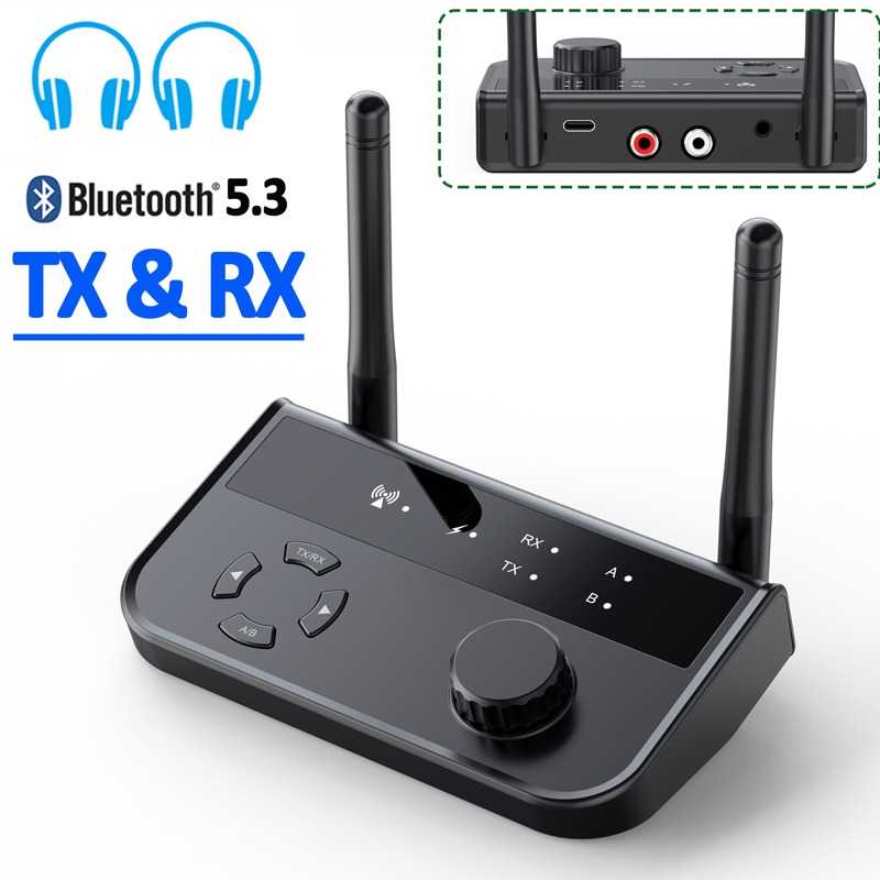 Jual VIKEFON Bluetooth Adaptor 5.3 Audio Receiver Transmitter