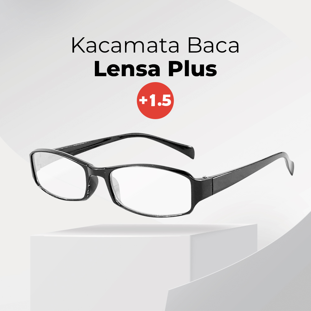 WYM Kacamata Baca Rabun Dekat Unisex Reading Glasses Lensa - G616