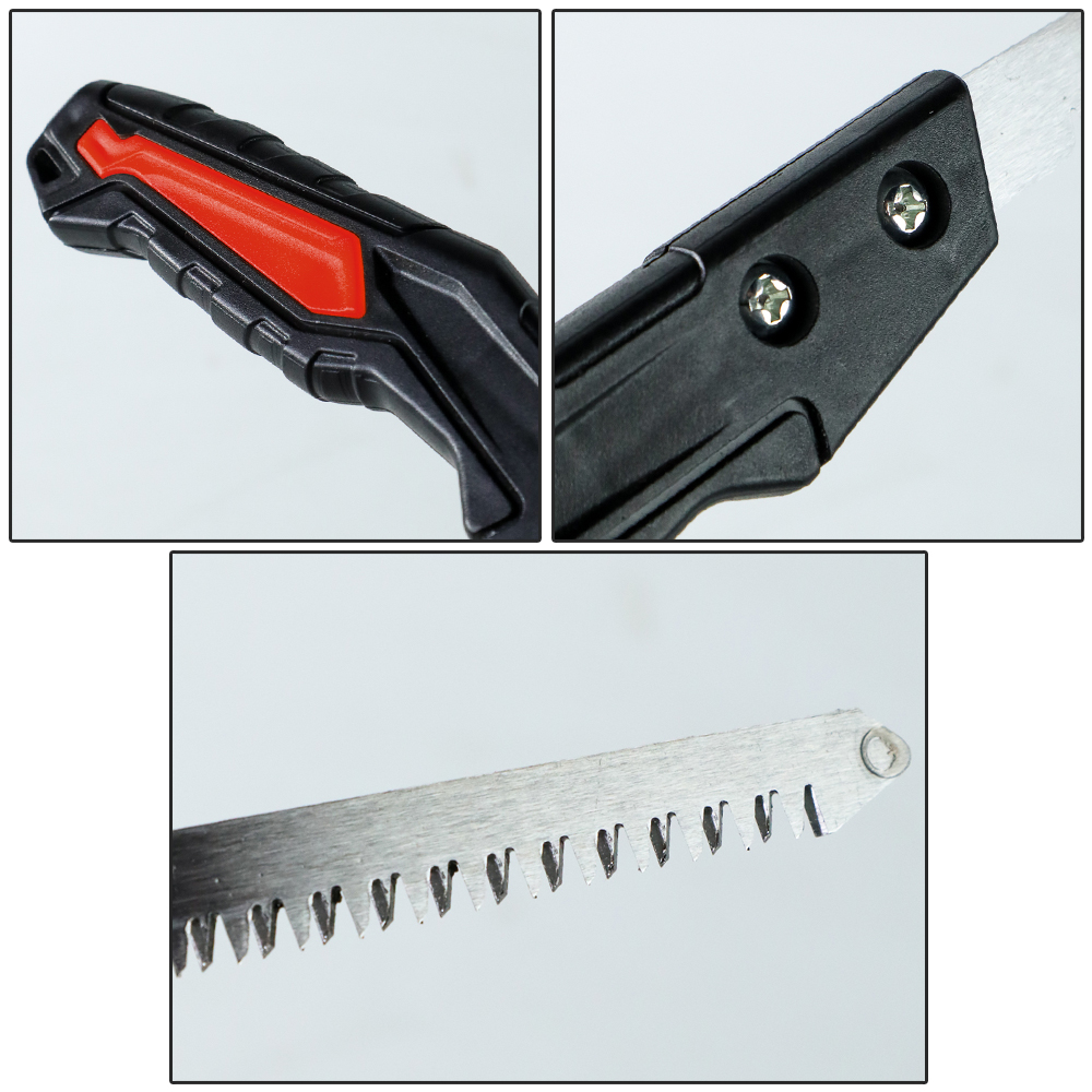 KNIFEZER Gergaji Kayu Tangan Manual Garden Saw Wood Fine Cut 21cm - 8102