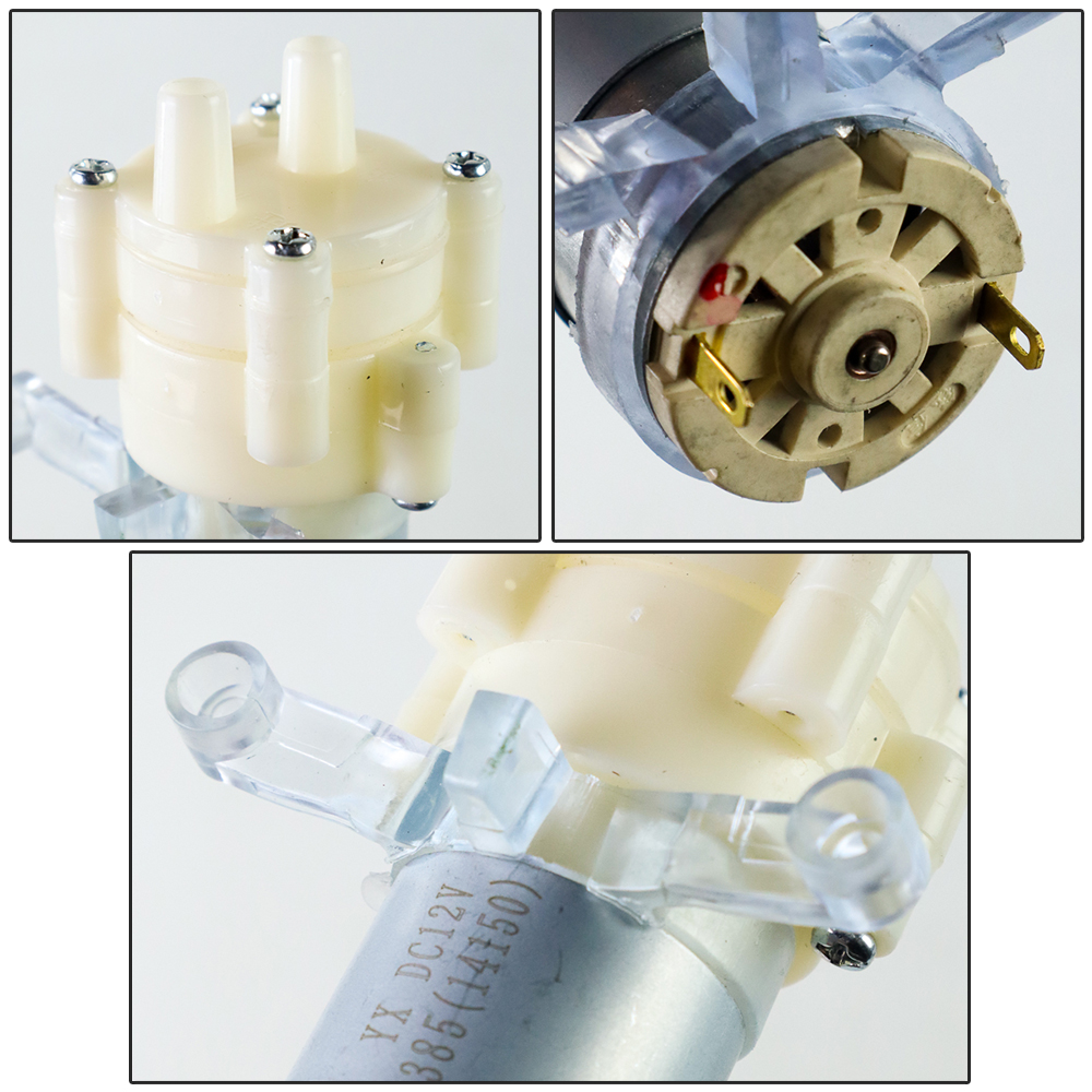 Pompa Air Mini Aquarium Ikan Fish Tank Water Pump 12V - YX-385