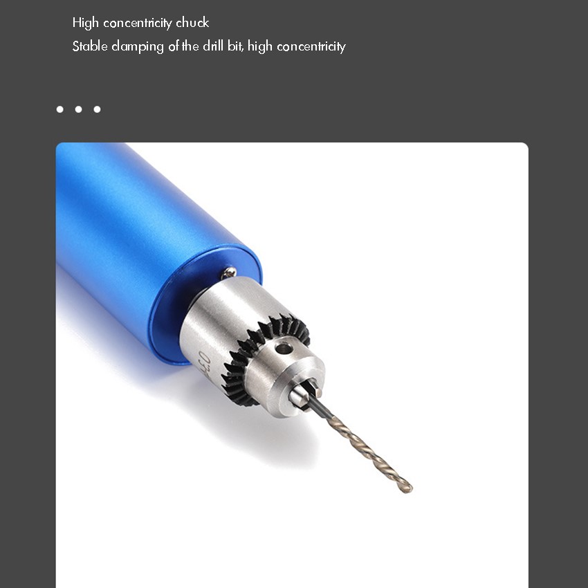 HERCTOOLS Bor Listrik Mini Grinder Alat Ukir Multifungsi 12000 RPM - X70200