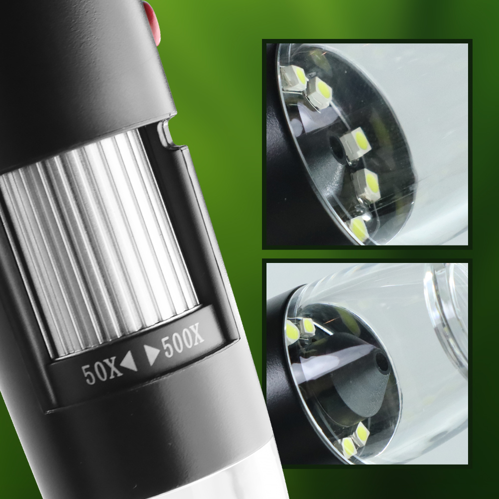 WSDCAM Digital Microscope Endoscope Camera Magnifier 500 Kali with LED - WS500