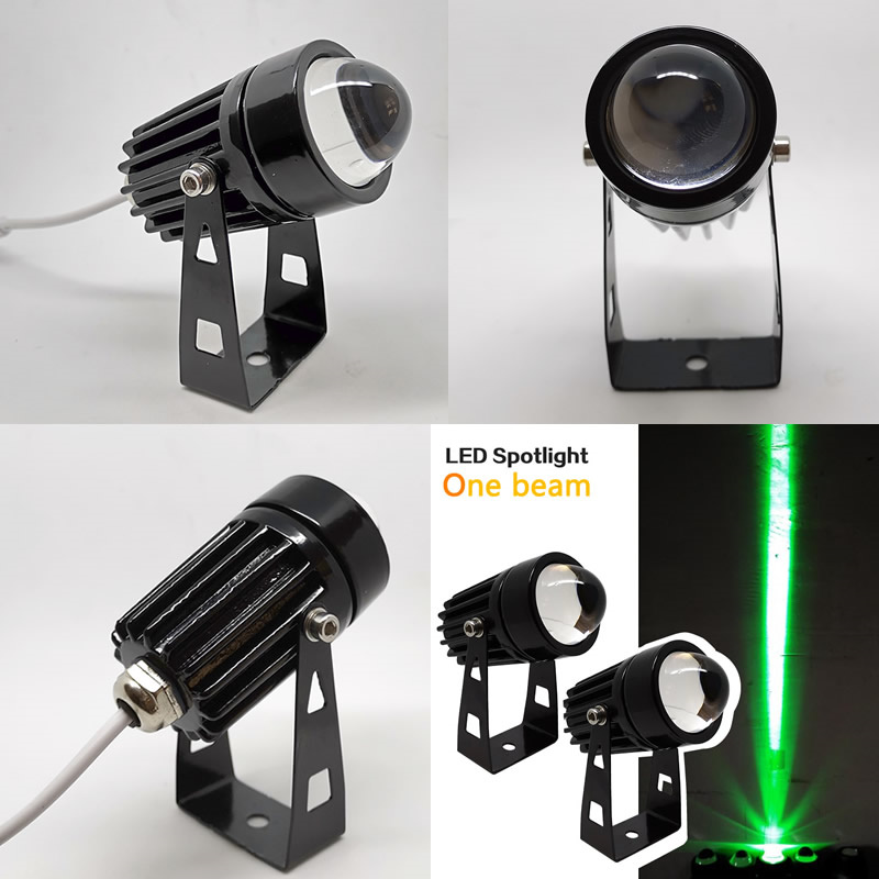 MASHANG Lampu Sorot LED Outdoor Spotlight One Beam Waterproof Blue 10W - MA-220V