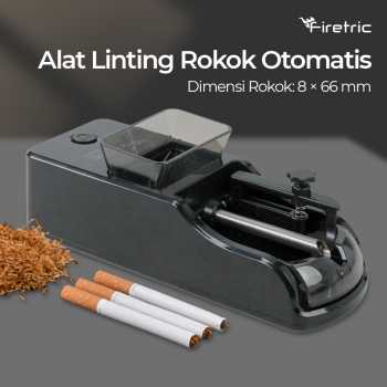 Firetric Alat Linting Rokok Otomatis Electric Roller 8x66mm - H011