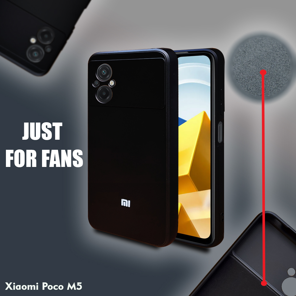 Xiaomi Poco M5 Candy Case Softcase MICROFIBER Casing Slim Silicon