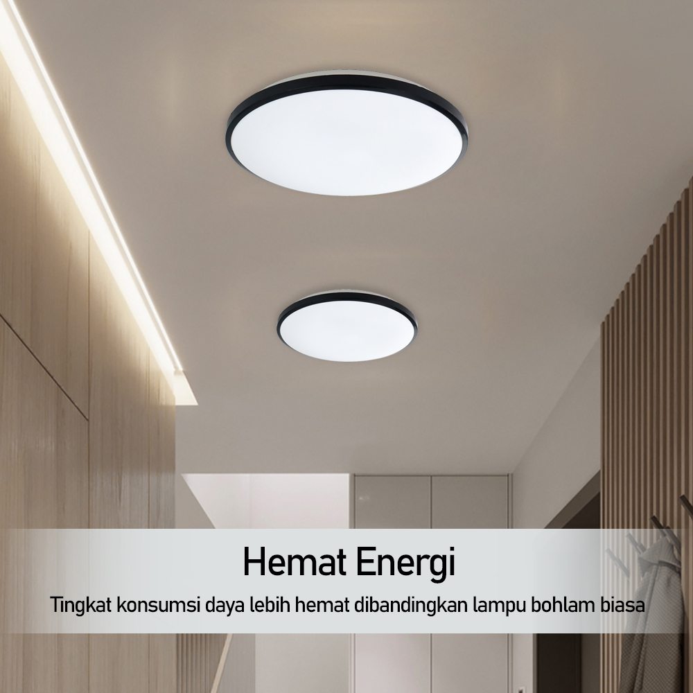 HONGYUAN Lampu Plafon LED Modern Ceiling Light 24W 28 cm 3 Color - HY-XD-24W