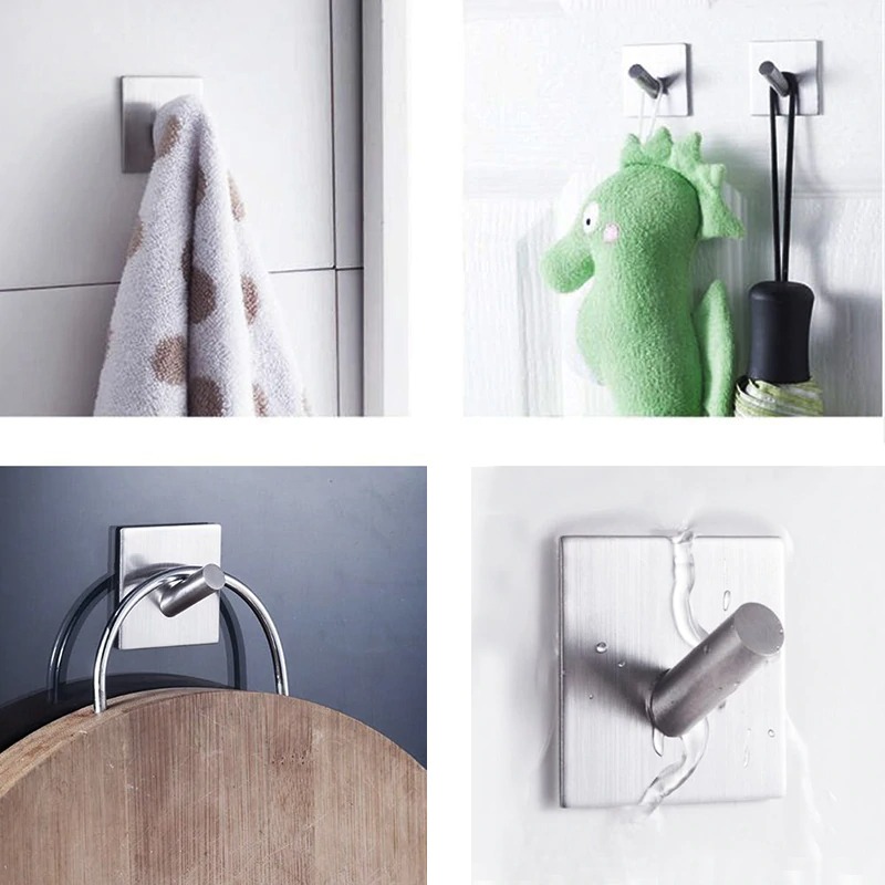 TaffHOME Gantungan Dinding Hook Hanger Stainless Steel SUS304 - 8958