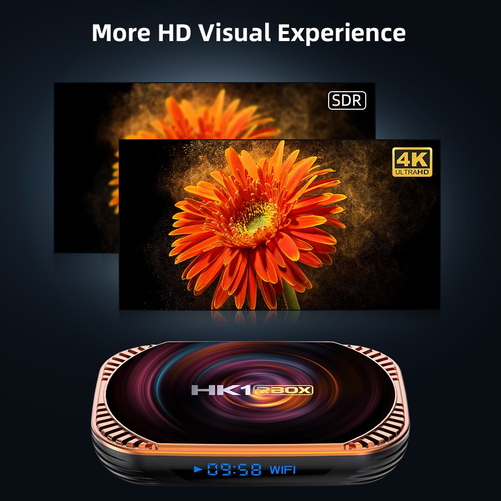 HK1 RBOX X4 - Android 11 Smart Android TV Box 8K