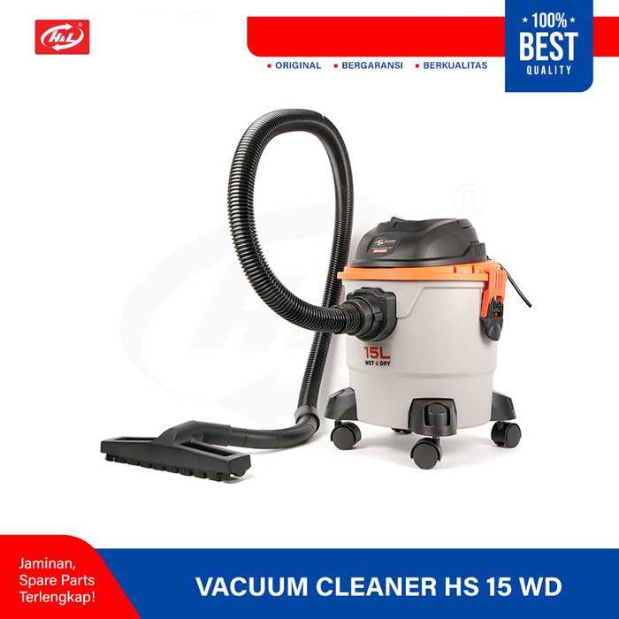 Jual HL HS 15 WD Vacuum Cleaner Wet Dry Mesin Penghisap Debu 15L