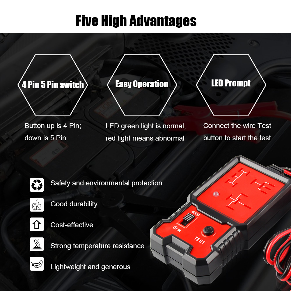HB Alat Tester Relay Automotive Circuit Tester - CNBJ-707