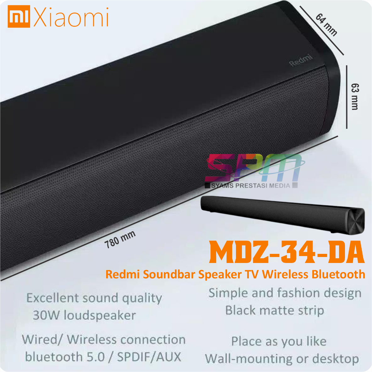 Jual XIAOMI REDMI MDZ-34-DA TV SOUNDBAR SPEAKER WIRELESS | Jakmall.com