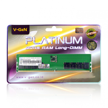 RAM DDR5 V-GeN Platinum 8GB PC44800/5600Mhz LongDimm Memory PC VGEN