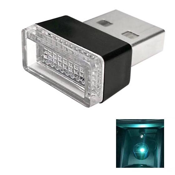 PHELENSEYE Lampu LED USB Mobil Dekorasi Interior 5V 0.034W - TY203