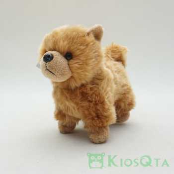 boneka anjing chow chow cute dog coklat small AP 112