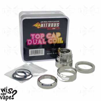 Nitrous TOP CAP DUAL COIL 22mm - Nitrous Cap Only