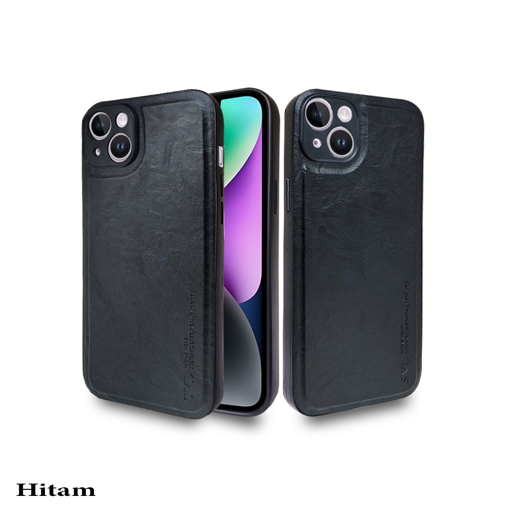 Softcase Leather SVL Case Iphone 14 Casing Slim [ NEW ]