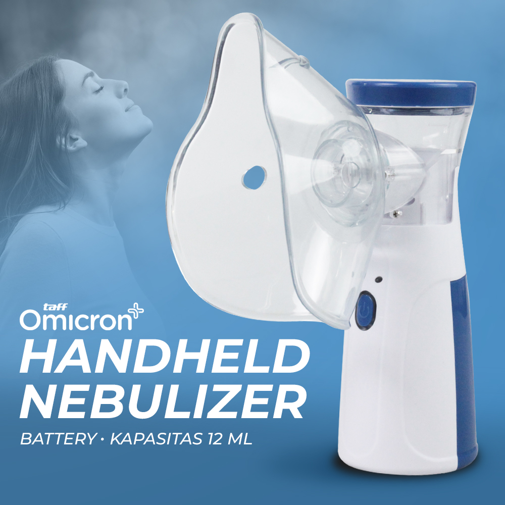 TaffOmicron Alat Terapi Pernapasan Handheld Inhaler Nebulizer Machine - JSL-W302