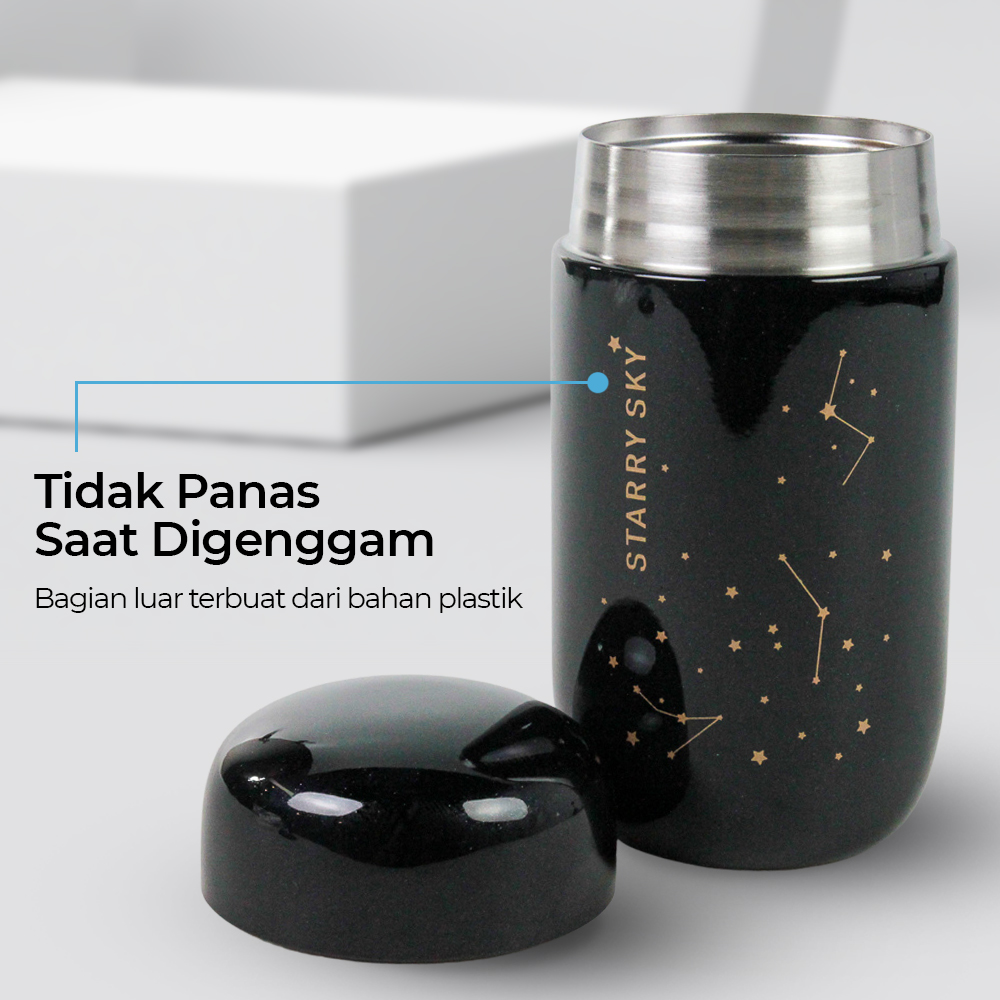 One Two Cups Botol Minum Tumbler Panas Dingin Stainless Steel 200ml - JQ059
