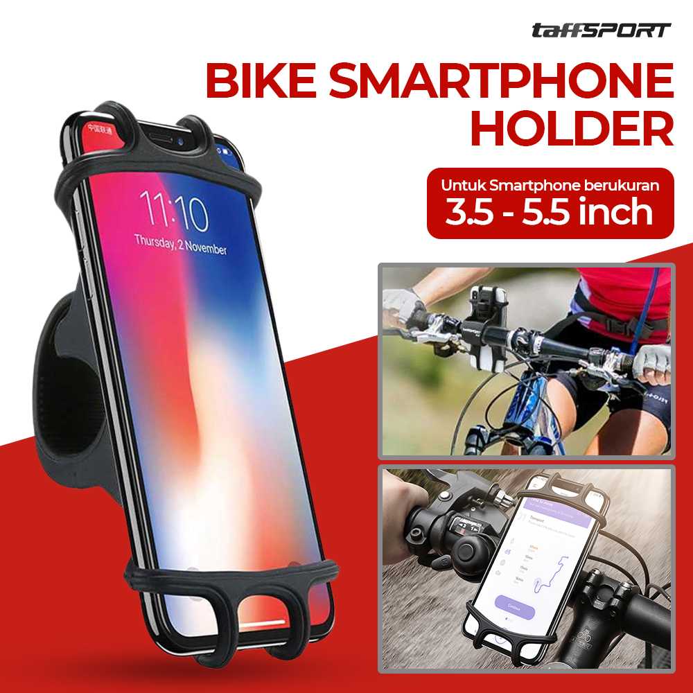 Jual TaffSPORT Bike Smartphone Holder Sepeda Universal Bicycle