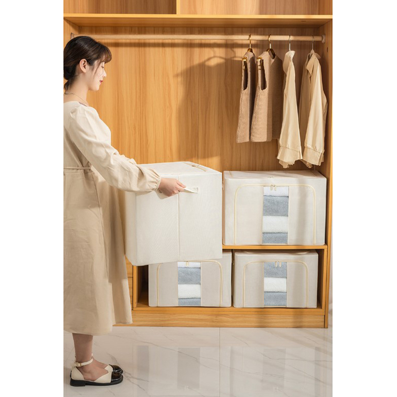 Florence Kotak Penyimpanan Pakaian Dual Layer Window Style - FL-BG1