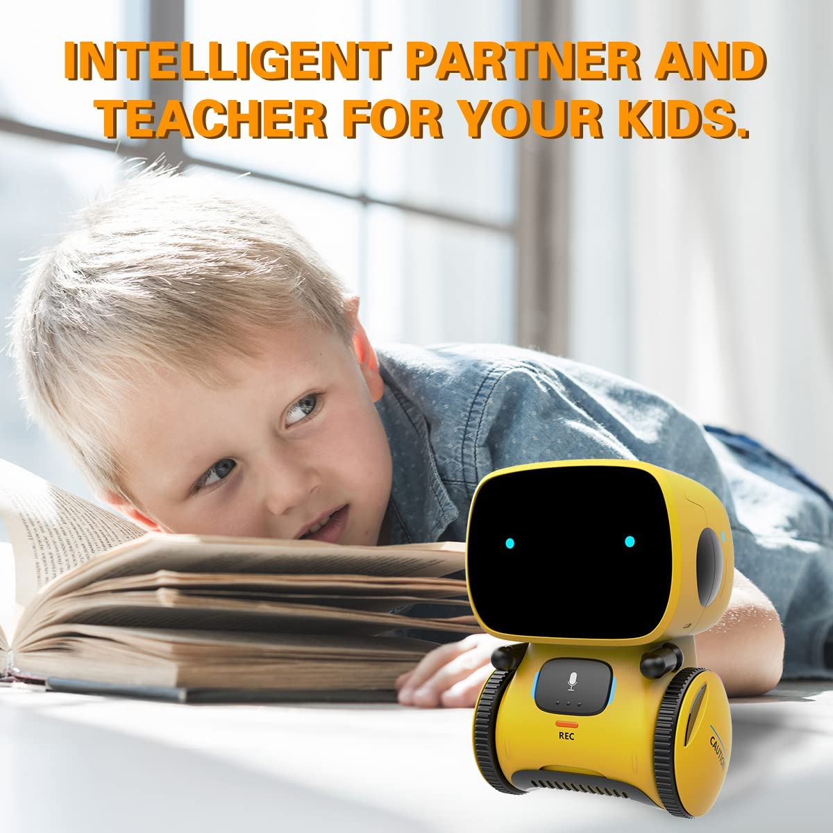 KAEKID Mainan Anak AT Robot Pintar Voice Control Talking Dancing - YZ001