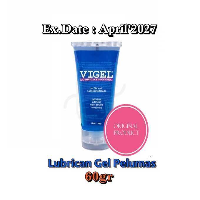 Jual Vigel Lubricant Gel 60 gr Vigel Pelumas Berbentuk Gel Isi