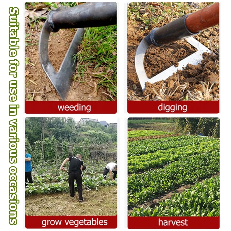 ISFRIDAY Kepala Cangkul Kebun Berongga Pembersih Rumput Gulma - ISF2
