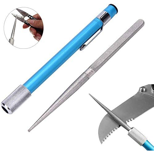 GoldenLi Tongkat Pengasah Pisau Diamond Knife Sharpener - 4H56