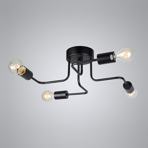 Butelive Fitting Lampu Plafon LED Minimalis Retro Nordic E27 - BT260