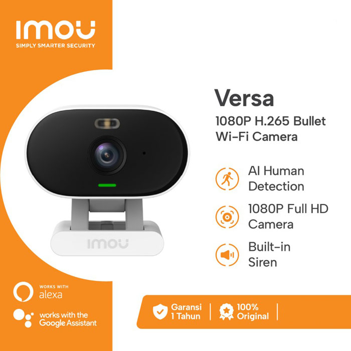 Imou Versa Smart Security Camera Indoor Outdoor 1080P