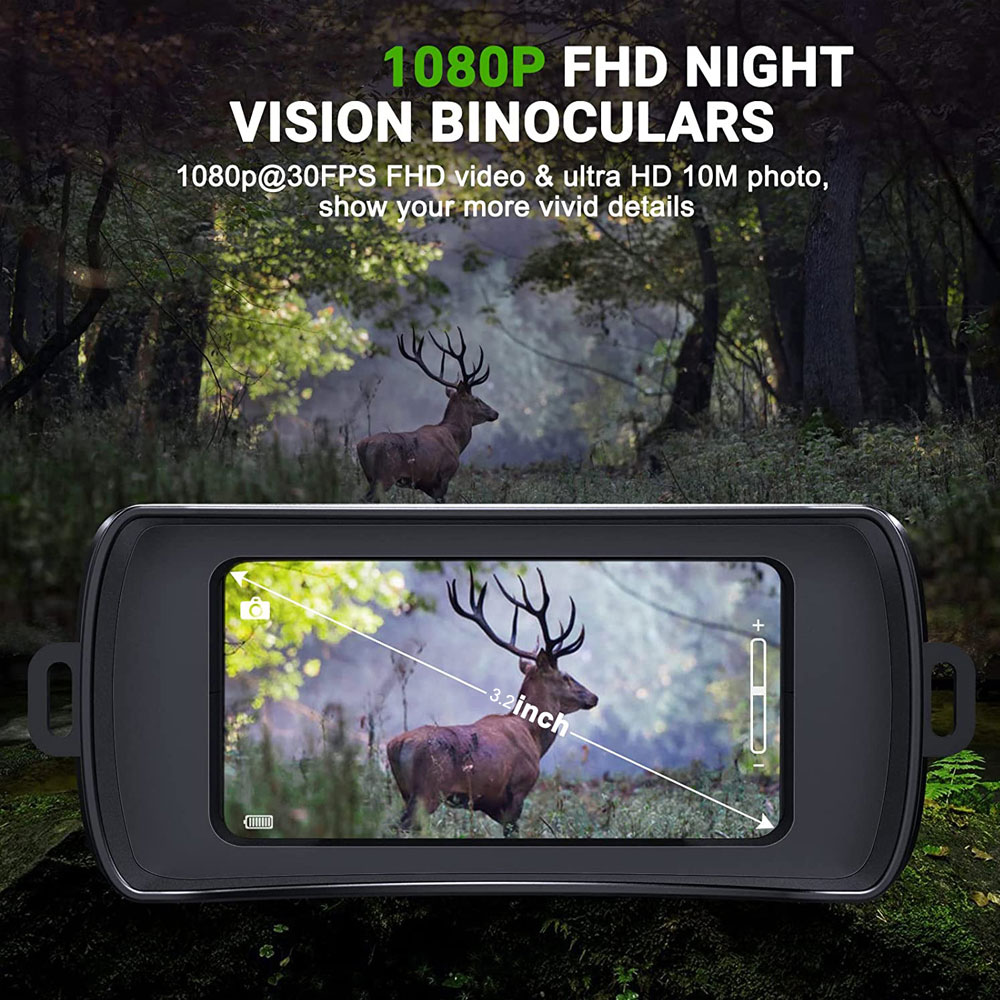 Xiyear Teropong Binocular Night Vision Recorder 1080p Zoom With Mic - R12